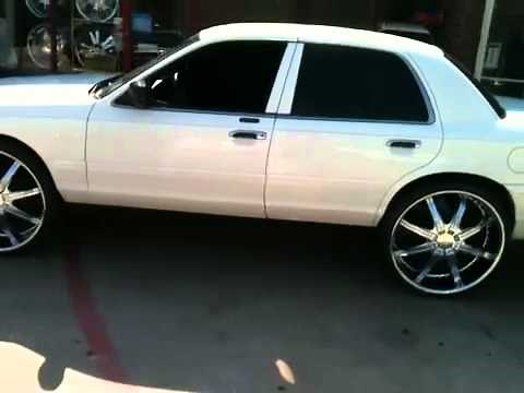 Crown vic... On 26" rims
