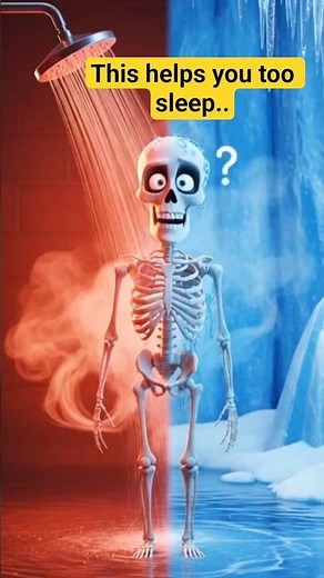 Hot vs Cold Shower Before Sleep – What Happens Inside Your Body? | 3D Animation