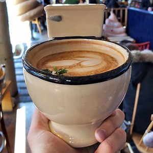 1M views · 4.4K reactions | This Poop-Themed Cafe Serves Everything In A Toilet  | LOST iN | Facebook