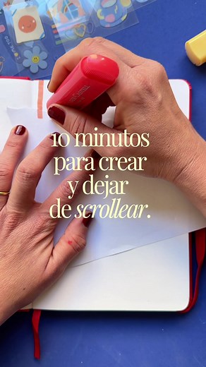 Journal creativo: 10 minutos para dejar de scrollear