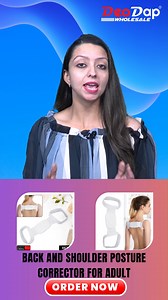 6628 BACK AND SHOULDER POSTURE CORRECTOR FOR ADULT AND CHILD CORSET, BACK SUPPORT BAND, CORRECTIVE ORTHOSIS, POSTURE CORRECTION HEALTH-WH BACK BRACE SHOULDER SUPPORT BACK SUPPORT BELT Price - 53.00 SKU 6628_shoulder_posture_corrector For more info please call us on - 9624666631 #PostureCorrector #BackSupport #ShoulderHealth #BackBrace #OrthopedicSupport #PostureCorrection #BackAndShoulderHealth #SpineWellness #Orthosis #HealthAndWellness #SpineHealth #GoodPosture #BackPainRelief #CorrectiveBrace