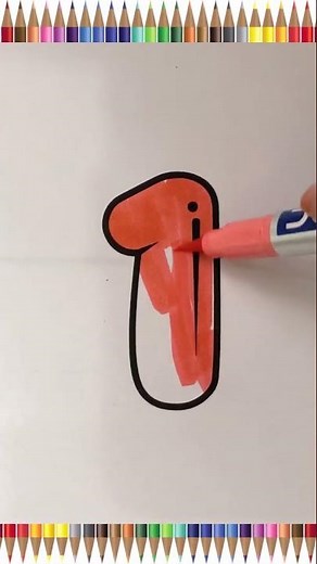 One Coloring Page | Coloring | One | 1 | Number Coloring