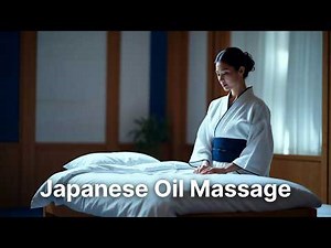 “Ultimate Japanese Oil ASMR Massage–Deep Relaxation for Body & Mind