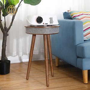 [Hot Item] Smart Edge Table Bluetooth Speaker Living Room Sofa Edge Table Wireless Charging Edge Table