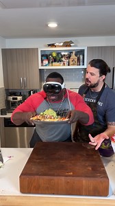 1.3M views · 45K reactions | Cooking with the Apple Vision Pro w/ Chef Rush #AppleVision #Cooking #DeliciousFood | Cooking With Kyle | Facebook