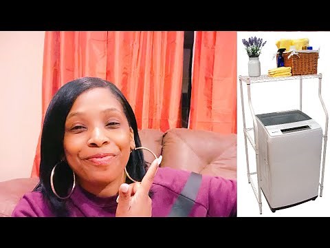 UNBOXING Magic Chef Compact Laundry Rack/ SPACE SAVER STORAGE RACK