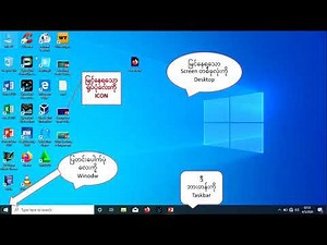 002(Desktop,Icon,Taskbar,Notification bar)