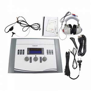 [Hot Item] Sy-G055-1 Audiómetro portátil de cribado Pruebas auditivas Equipos médicos Audiómetro diagnóstico Audición