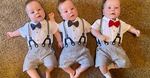 Family of identical triplets has the best answer to ‘how do you tell them apart?’