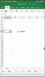 IF ERROR Function example in Microsoft Excel #excel #exceltips #exceltricks