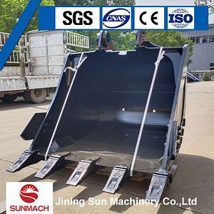 [Hot Item] Excavator Part Soil 1.3m3 Backhoe Digging Ge260h Earthmoving Bucket