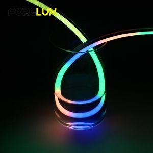 [Hot Item] OEM RGB/RGBW DMX 512 LED Strip Silicone Tube Custom Flex LED Neon for Landscape Lighting