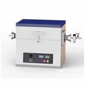 [Hot Item] High-Purity Quartz Single-Temperature Zone Tube Furnace with Digital Vacuum Gauge