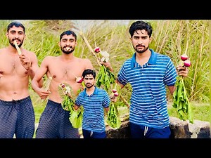 Swimming two besties together | village boys enjoying desi lifestyle daily morning routine