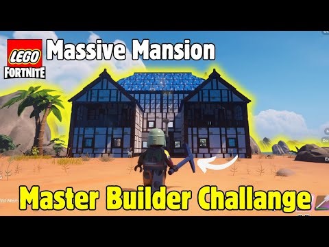 How to build the ONLY mansion you will need in Lego Fortnite