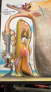 1M views · 10K reactions | 酪酪 #caricature #funny | Caricature Party | Facebook