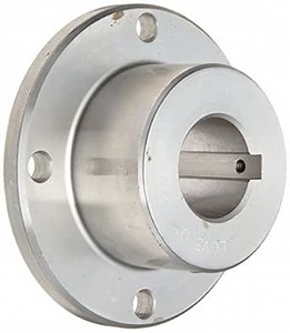 Lovejoy 6539 Size 1070 Grid Spacer Coupling Shaft Hub, Inch, 2.125" Bore, 8000 in-lbs Nominal Torque, 0.5" x 0.25" Keyway