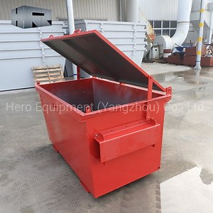 [Hot Item] Front Rear Side Load Containers with Casters Lids
