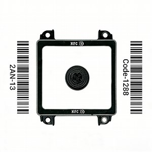 [Hot Item] Bt 1d Qr Code Smart Card Scanner Reader with NFC Function