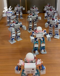 2.3K views · 42 reactions | This homemade humanoid robot has its own army! | SB Tech | Facebook