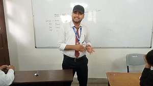 Saket from BCom 3rd sem is giving "EXTEMPORE SPEECH ". He is doing it with perfection. | Cimage College, Patna