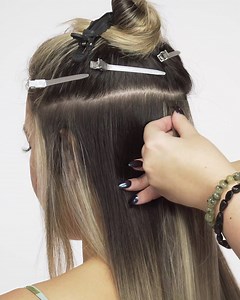 25K views · 11 shares | Boho bride application with Beauty Marked By Sarah Malinda | Hotheads Hair Extensions | Facebook