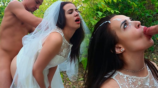 新娘在婚礼当天对新郎的屁股出轨