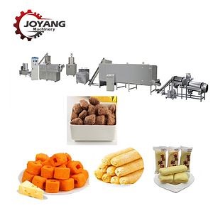 [Hot Item] Core Filling Pillow Bar Stick Snack Processing Line Puffed Corn Snack Extruder Machine