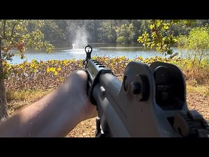 Korean Daewoo K2 (semi-auto) POV firing