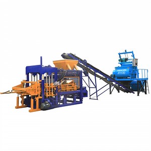 [Hot Item] Qt4-15 Fully Automatic Block Brick Machine Production Line