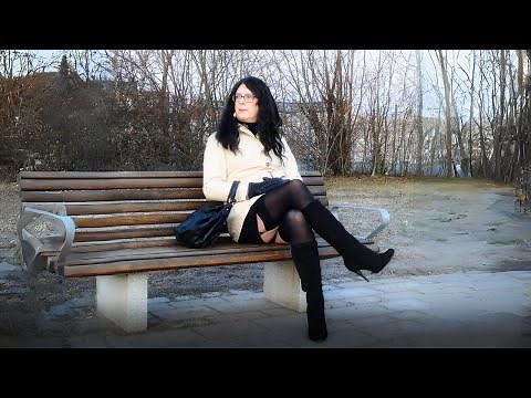 First Time Early Morning Park Walk As a CrossDresser