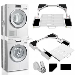 [Hot Item] Flexible Washing Machine Stacking Kit with Wide Size Range for Most Models