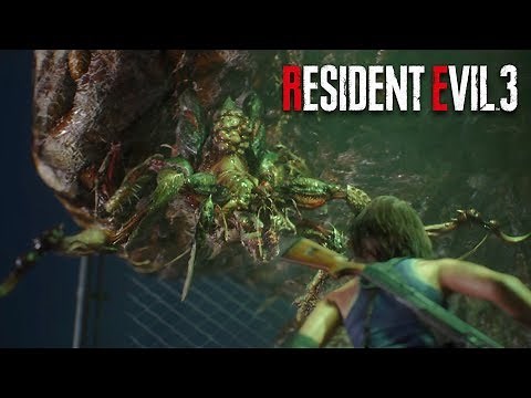 Resident Evil 3 Remake - The Substation Drain Deimos Nest | Jill Vs The Drain Deimos