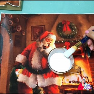 Parte 1 como plastificar tela ❗#navidad | Estilo y pincel
