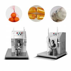 [Hot Item] Fruit Mesh Net Bag Packing Machine Net Clipping Machine Plastic Bag Clipping Machine