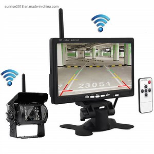[Hot Item] 7 Inches TFT LCD Car Rear View Monitor with Video Waterproof Night Vision Camera