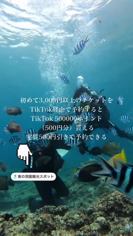 恩納村でのダイビングと洞窟探検体験
