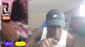 Black Shows Big Titties on Monkey App Highlights #1