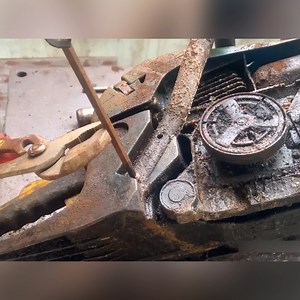 28K views · 623 reactions | Restoration 2-stroke gasoline HUSQVARNA 445 hand chainsaw old - Repair 2-stroke Swedish engine | Rire avec | Facebook