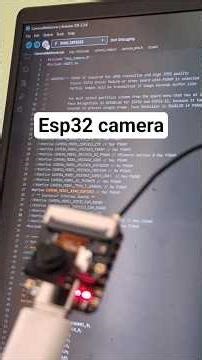 Esp32 camera module setup