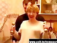 3 Drunk Russian Moms Fucked At Party