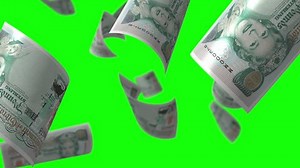 Gbp Falling Pound Sterling Banknotes Green Stock Footage Video (100% Royalty-free) 1110908565 | Shutterstock