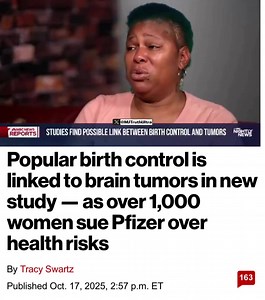 4.7K views · 88 reactions | THOUSANDS of Women are Suing Pfizer over their Popular Birth Control Shot, Depo-Provera, linked to BRAIN TUMORS in new Study EU added a warning in 2024 Canada has warned since 2006 The US has no such warning. | Global Freedom Movement | Facebook