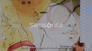 38 reactions | Behind the scenes with our #SpringSummer2016 lady handbags artwork illustrator Ekaterina Koroleva. #MySamsonite | Samsonite | Facebook