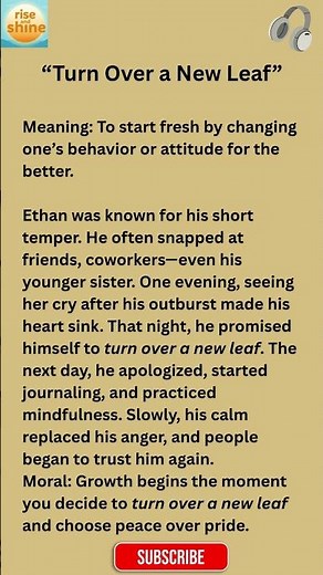 Idiom insight ✨- Learn Idioms, Learn Life | Motivational English story