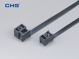 [Hot Item] 165mm 285mm Sadding Mounting PA66 Endurable Cable Ties Zip Ties