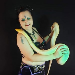 Nagaina bellydancer/snake dancer