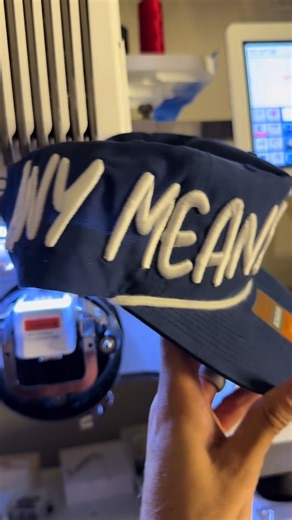 Just because , messed up one side! #fyp #embroidery