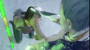 Mortal Kombat Jade and Frost