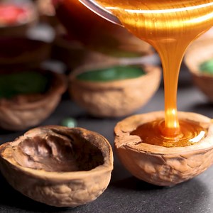 100 Walnut Shells Turned Into a Lamp! | Awesome